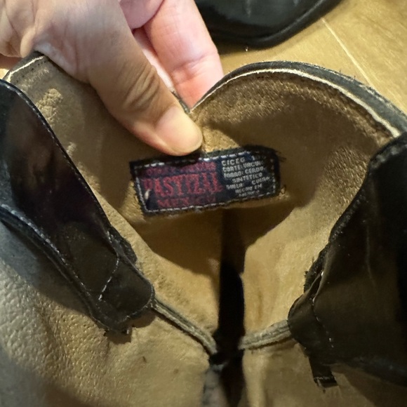 Pastizal women’s black and blue cowboy boots size 8 - Picture 5 of 7